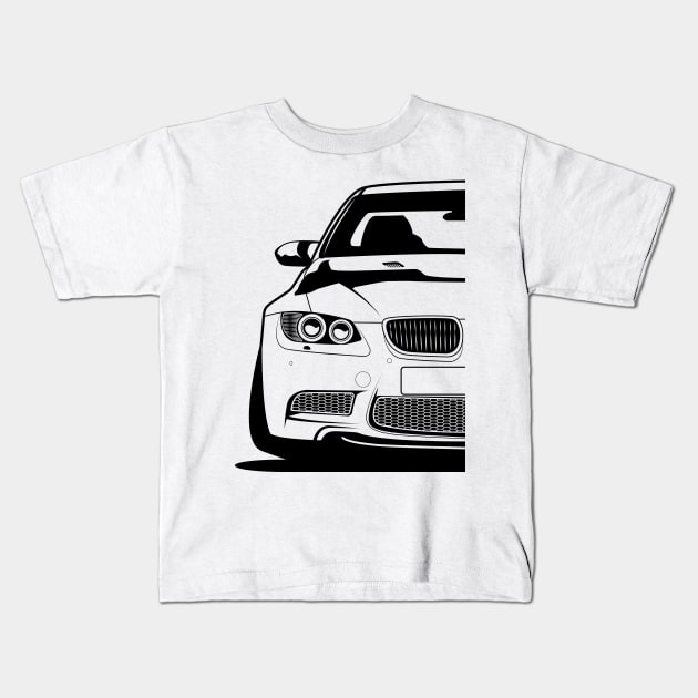 E90 E92 M3 Kids T-Shirt by BlueRoller